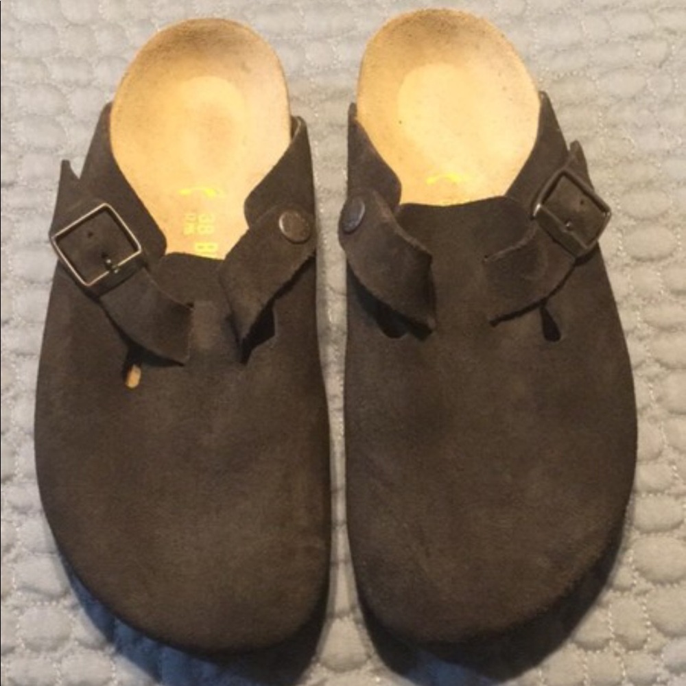 Birkenstock Brown Suede Shoes